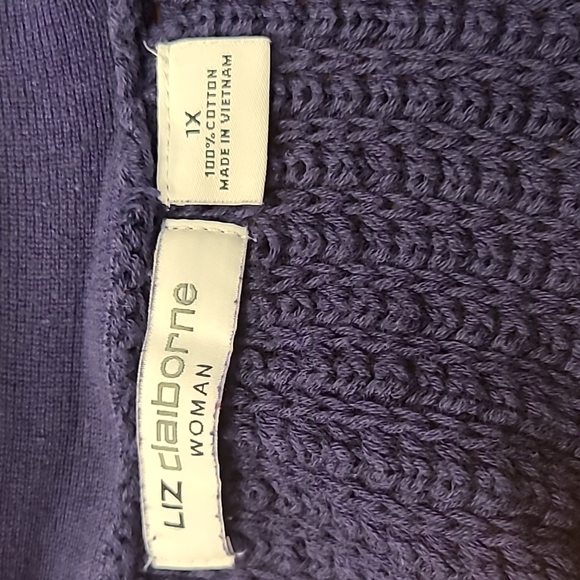 Liz Claiborne Woman sweater & shirt set - Picture 6 of 7